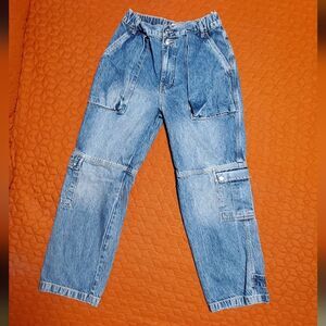 Free People - We The Free Marx Slouch Cargo Jean - Size 26